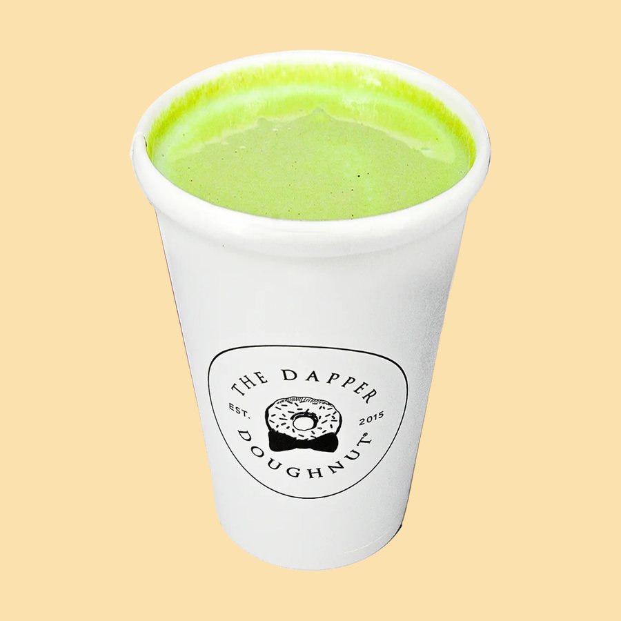 Matcha Green Tea Latte from Dapper Doughnut