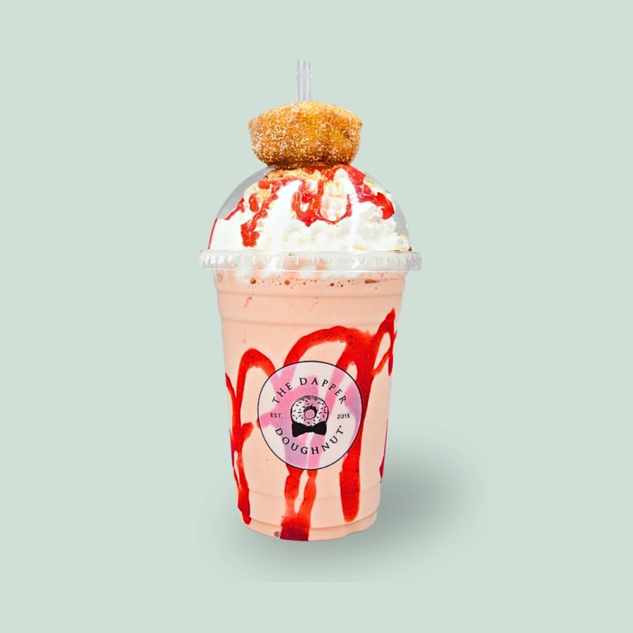 Doughnut milkshake at Dapper Doughnut