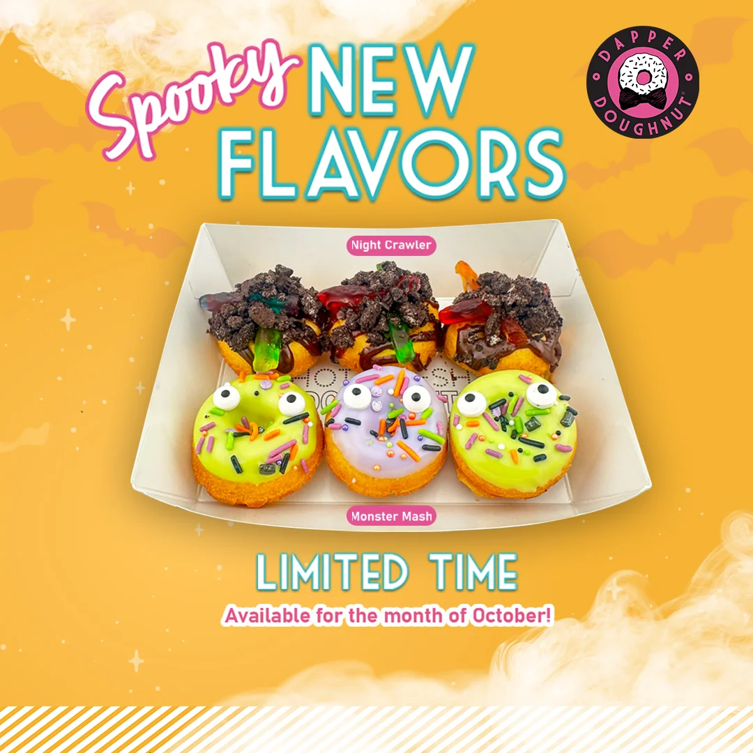 Dapper Doughnut Halloween Flavors